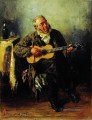 guitar player 1879 Vladimir Makovsky Russian